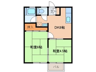 パナハイツフジイの物件間取画像